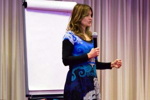 Speaking at the Listen to Your Self event